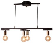 ByRydens 4201030-4002 - Подвесен полилей ZEONA на кабел 4xE27/5W/230V