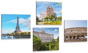 Комплект картини – Красотите на величествени места