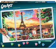 Картини за Оцветяване Ravensburger Paris Reflections 80 x 50 cm 4 броя