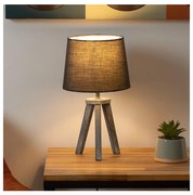 Atmosphera - Настолна лампа MINI 1xE14/25W/230V бор/сив