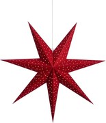 Червена висяща коледна светлинна украса Clara – Markslöjd