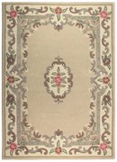 Бежов вълнен килим , 75 x 150 cm Aubusson - Flair Rugs