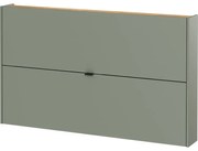 Зелено-сив шкаф за обувки с панти Ameca - Germania