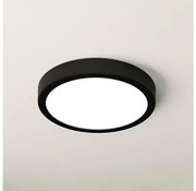 Eglo 900653 - LED таванно осветително тяло за баня FUEVA LED/17W/230V черно IP44