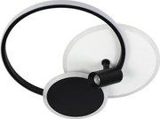 LED Димируема лампа LED/65W/230V 3000-6500K бял/черен + дистанционно управление