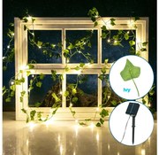 Aigostar - LED соларен гирлянд 100xLED/12м IP65 топла бяла ivy