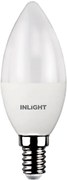 Лампа LED InLight E14 C37 5.5W 4000K