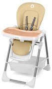 Lionelo - Детско столче за хранене LINN PLUS бял/бежов