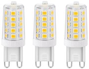 К-кт 3x LED Крушка ECOLINE G9/3,5W/230V 3000K - Brilagi