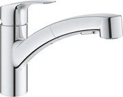Стоящ смесител за кухня, Eurosmart, Grohe, 30305001, с изтеглящ се душ