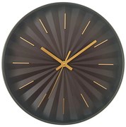 Globo B992533 - Стилен стенен часовник Ø 30,5 см, 1xAA, черен