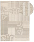 Кремав килим 133x190 cm Zen – Universal