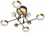 Zuma Line MX7170-8-3BGT - димируема LED плафон-люстра LARA LED/60W/230V, златист/черен
