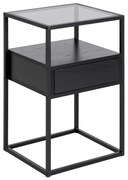 Нощно шкафче ZEIN, черно