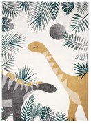 Бежов детски килим 170x120 cm Sensaku - Nattiot