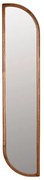 Стенно огледало от масивно дърво 26x120 cm Nyko – White Label