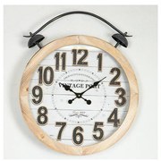 Стенен часовник 1xAA Ø 50 см бежов
