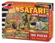 Пъзел за под 100 части Safari - Melissa and Doug