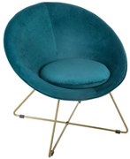 Кресло atmosphera Evan, 76x67x73 cm - Тюркоаз