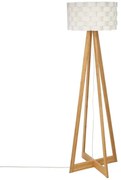 Лампион atmosphera Moki, Бамбук, Бял, 150 cm