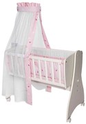 LORELLI Classic Сет за люлка FIRST DREAMS РОЗОВИ ПЕПЕРУДИ