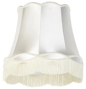 Копринен абажур кремав 45/30/44 - Баба