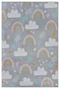 Сив детски килим 160x235 cm Rainbow - Hanse Home