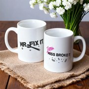 Чаши за двойки - Mr Fix it.Little Miss Broke it