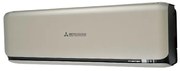 Инверторен климатик Mitsubishi Heavy Industries SRK25ZSX-WT/SRC25ZSX-W, 9000 BTU, 20 м2, A+++/A+++, 3D Auto, R-32, Бежов/Черен
