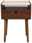 Кафяво нощно шкафче Arda – Dutchbone