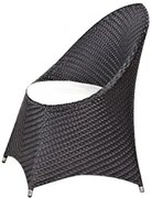 Ратанов стол/кресло Como - с възглавничка