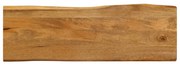 370759 vidaXL Плот за маса, 140x40x2,5 см, жив ръб, масивно дърво манго