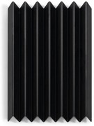 Черна метална стенна закачалка 29 cm Sensu – Spinder Design