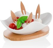 Чиния за сервиране с поднос и 4 шиша Nuvola - Brandani