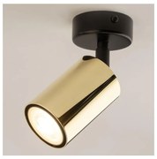 Спот ZOOM 1xGU10/10W/230V златисто/черно