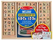 Дървени печати ABC - Melissa&Doug