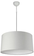 Пендел ЛИОН, ø400, бял, абажур Сами Бял, 1xE27
