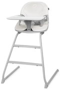 Lionelo - Детско столче за хранене 2в1 DALIA бял/сив