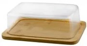 Horecano - Бамбукова правоъгълна дъска за сервиране с капак 19x12,5xh6,3см (CA106S)