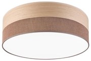 LED Плафониера SIRJA WOOD LED/36W/230V Ø 45 см кафяв/дъб