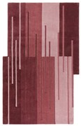 Ръчно изработен вълнен килим в цвят бордо 150x240 cm Split Ombre Shaped – Flair Rugs