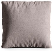 Сиво-бежова възглавница за диван от прежда с примки от букле Kemi – Cosmopolitan Design