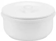 Horecano - Керамично гювече Ø14xh6.6см - 600мл БЯЛО(HC-05152)