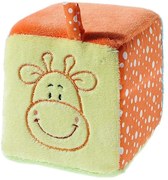 Heunec - Бебешка играчка Меко кубче, 10 см.