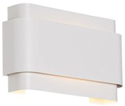 Смарт стенна лампа бяла 2-светлина вкл. Zigbee G9 - Coen