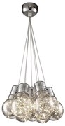 Klausen 142008 - LED Висящ полилей BULBS LED/30W/230V лъскав хром