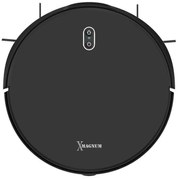Прахосмукачка робот MAGNUM X, 40 W, 3000 Pa, Сухо и мокро почистване, 3-степенна филтрация, Wi-Fi, Функция График, Черен