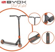 Byox  -  Тротинетка Stunt Rebel карбон