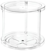 IDesign The Home Edit кръгла въртяща се двуетажна поставка за контейнери, ⌀ 24,1 cm - iDesign/The Home Edit