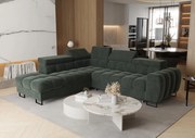 Ъглов диван Lordy-Зелен-ляв